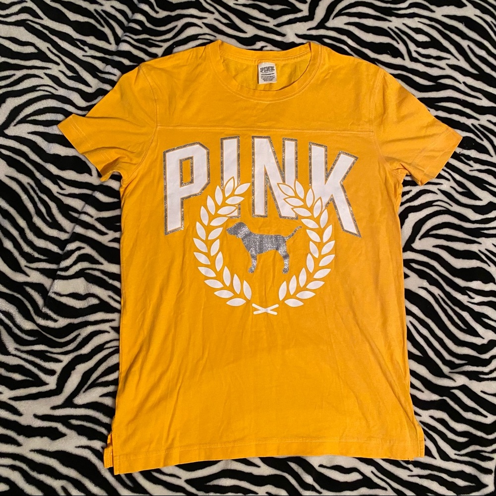 VS Pink bling tee SZ XS